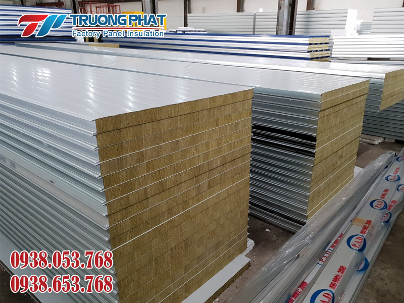 Báo giá tấm panel rockwool chống cháy