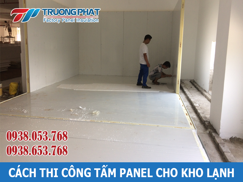 Thi công panel cách nhiệt kho lạnh