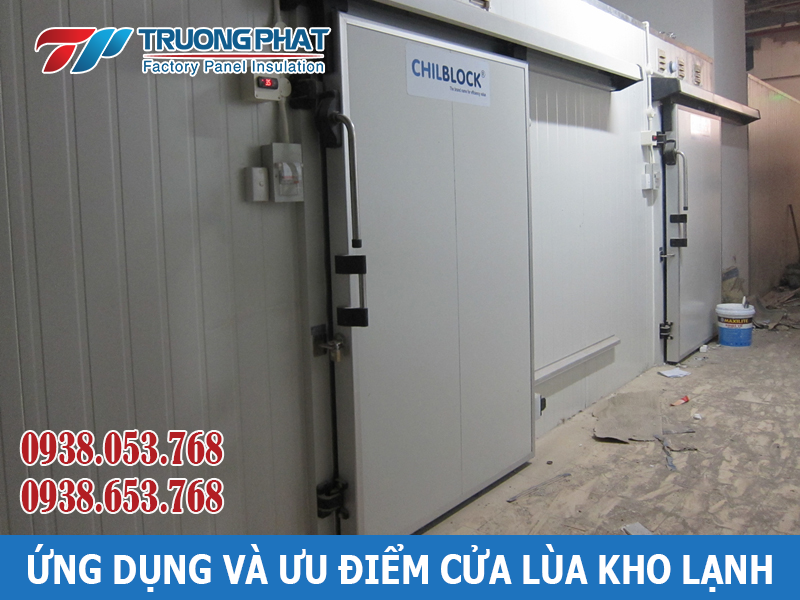 Ưu điểm và ứng dụng của cửa lùa panel kho lạnh